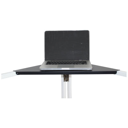 ProX Universal Set of Corner Shelves for DJ Facades | Black