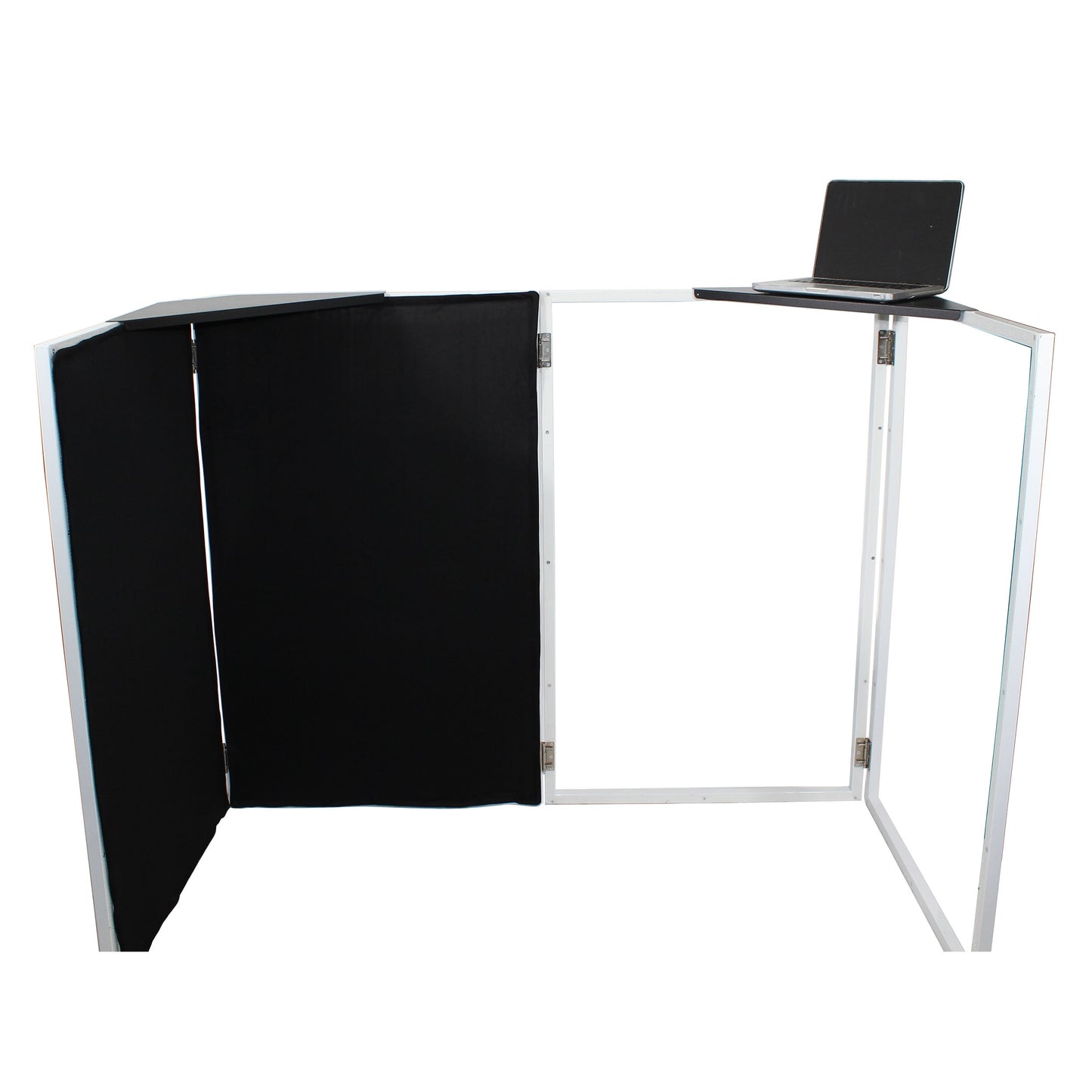 ProX Universal Set of Corner Shelves for DJ Facades | Black