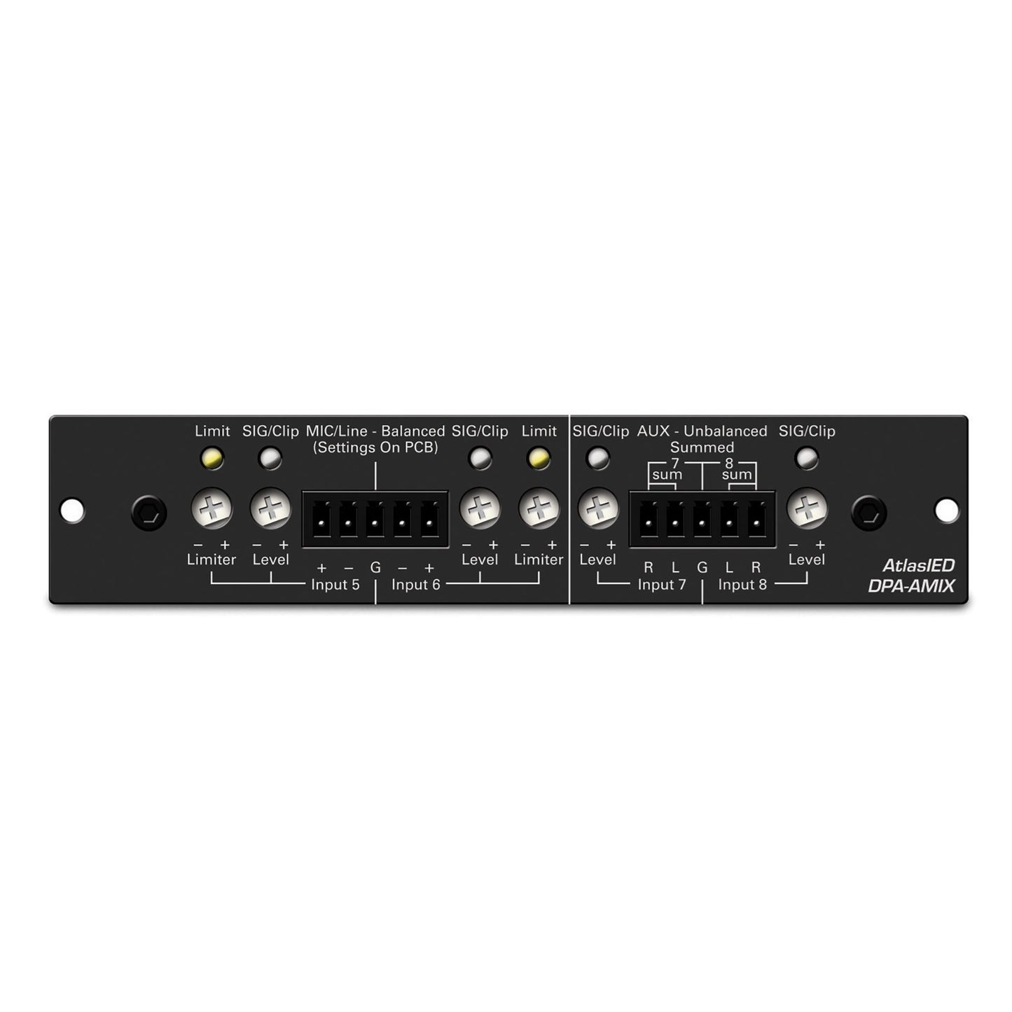 AtlasIED DPA-AMIX Analog Mixer Accessory Card for DPA Amplifiers
