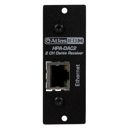 AtlasIED HPA Dante Accessory Card for HPA Amplifiers | Two-Input