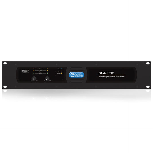AtlasIED HPA2602 HPA Series Dual-Channel Commercial Amplifier | 3200W