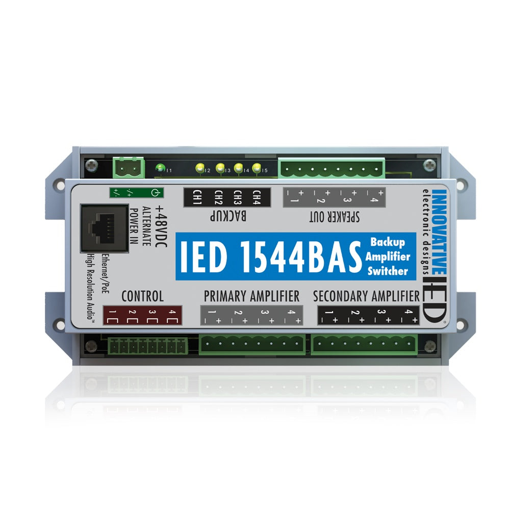AtlasIED IED1544BAS Four Channel Backup Amplifier Switch