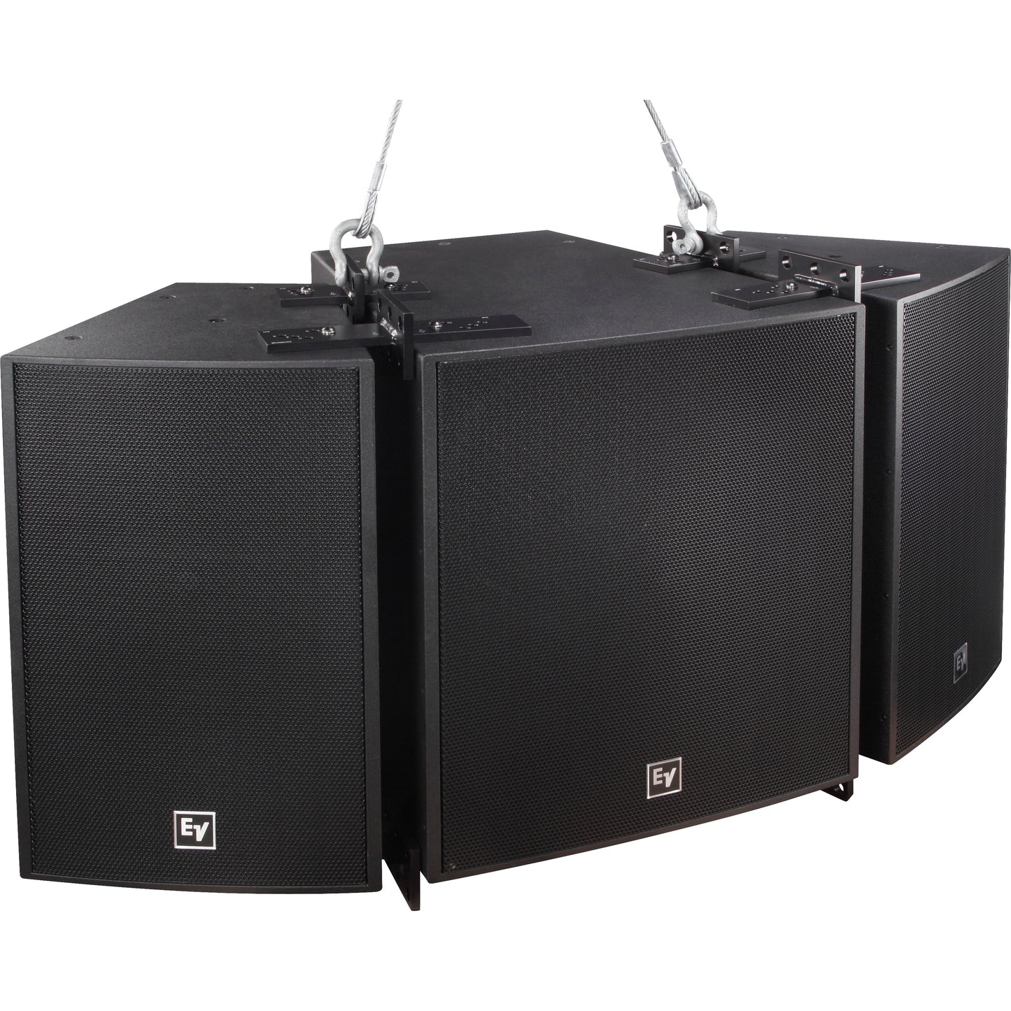 Electro-Voice EVF-2151D Subwoofer Dual 15" Front-Loaded Passive Subwoofer | Black
