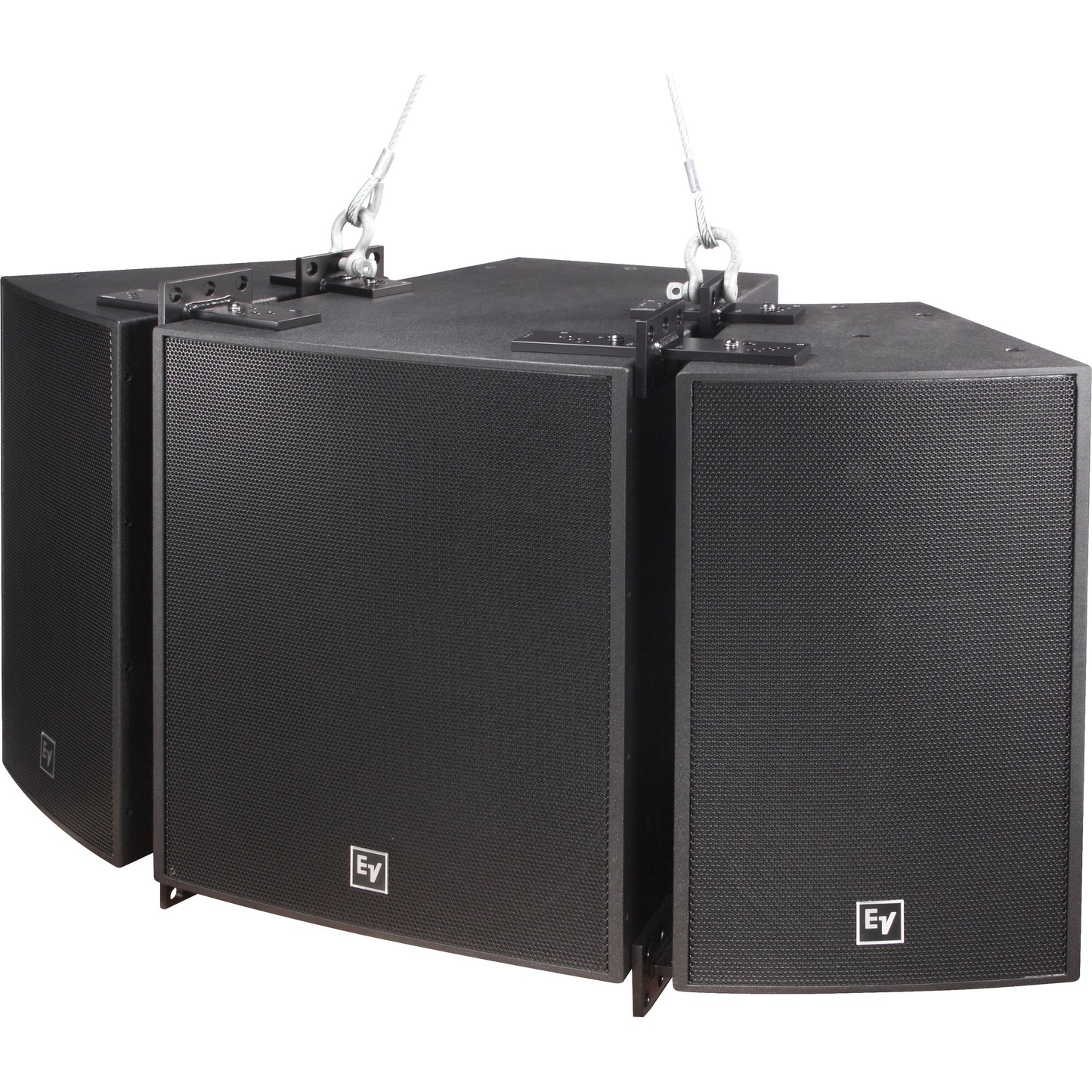 Electro-Voice EVF-2151D Subwoofer Dual 15" Front-Loaded Passive Subwoofer | Black