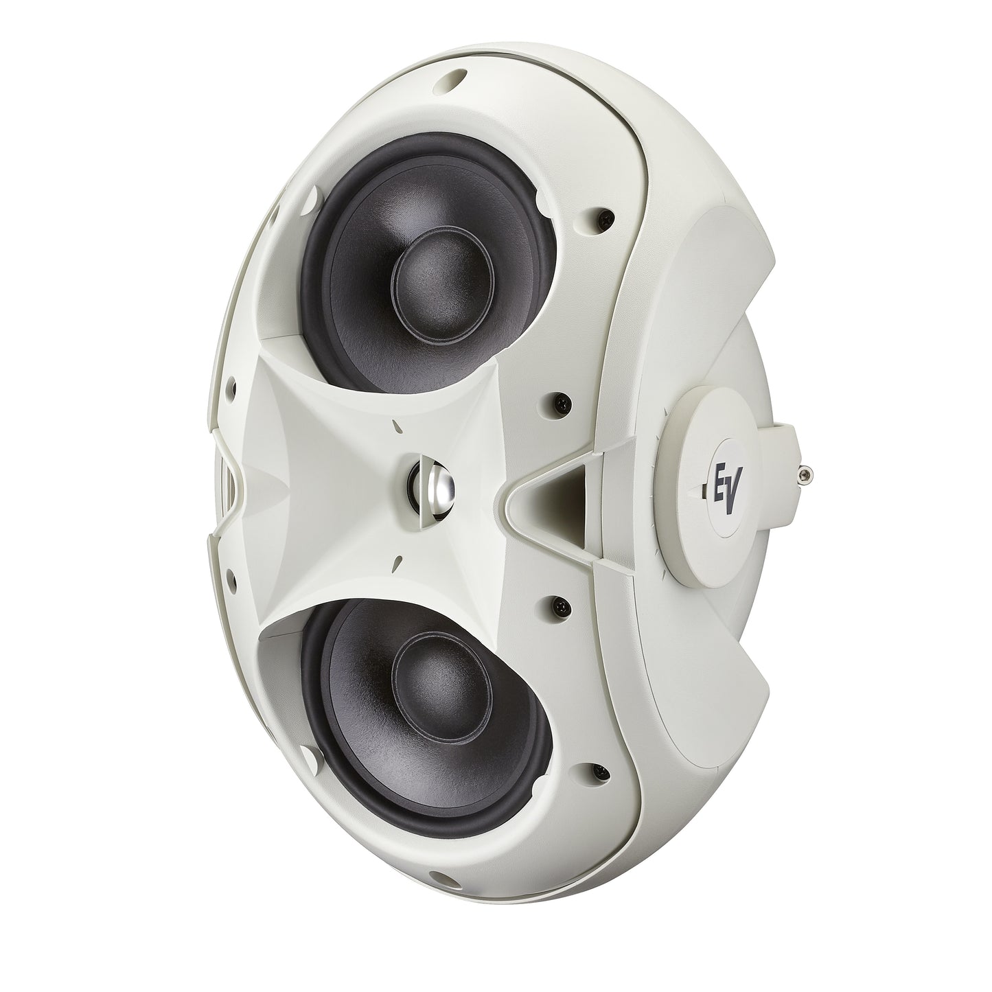 Electro-Voice EVID 6.2T Dual 6-Inch Surface Mount Speakers (Pair) | Color: White