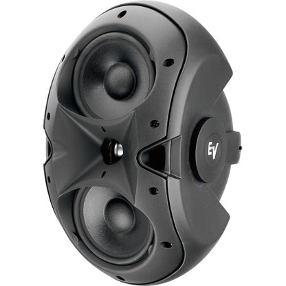 Electro-Voice EVID 6.2T Dual 6-Inch Surface Mount Speakers (Pair) | Color: Black