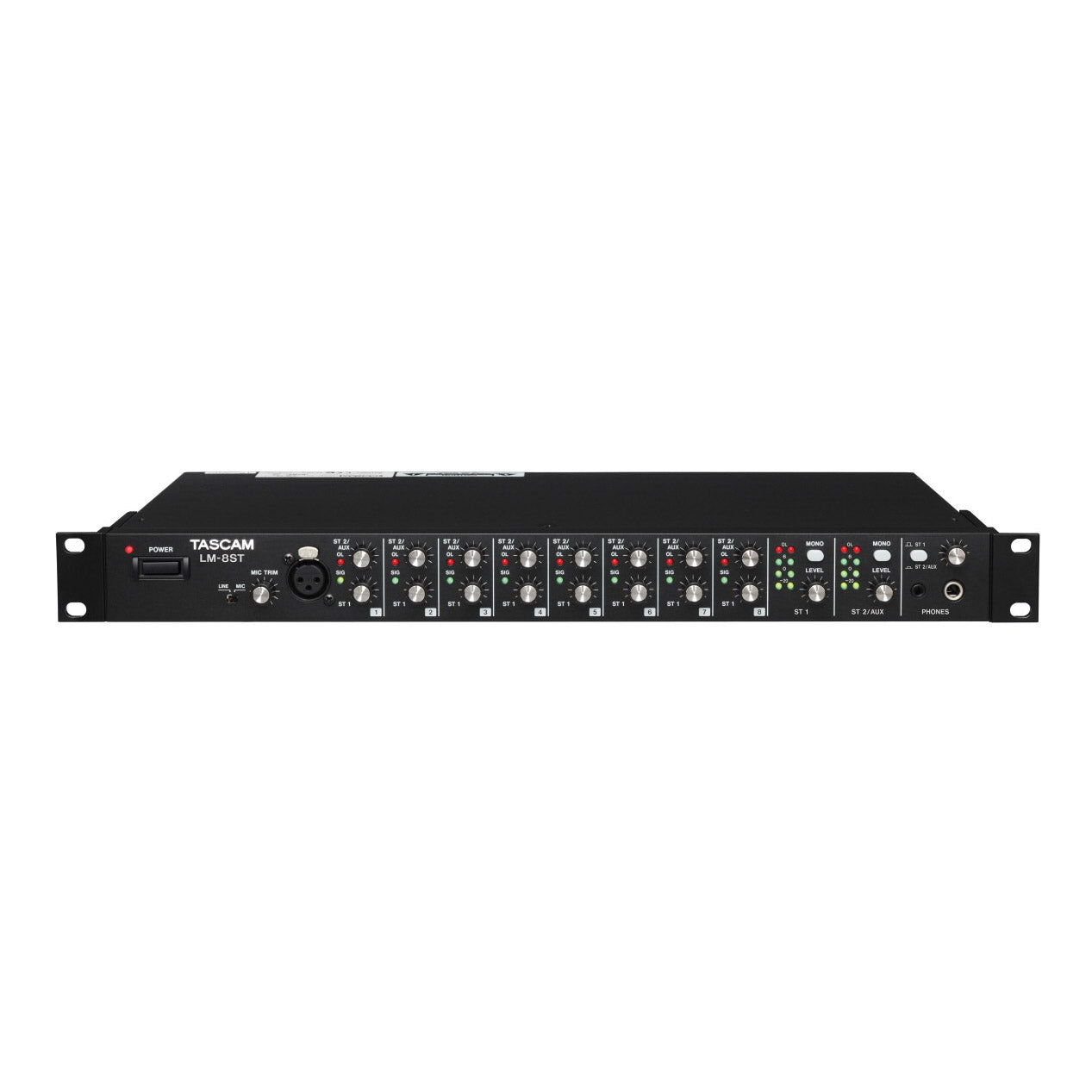 Tascam LM-8ST Stereo 8-Channel Line Mixer