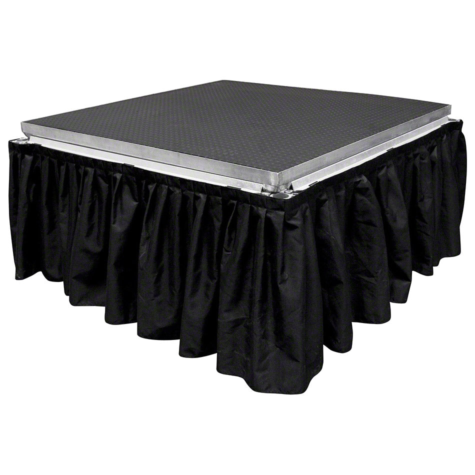 Intellistage ATSK8 All Terrain 8FT Wide Black Staging Skirt