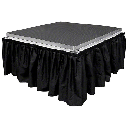 Intellistage ATSK8 All Terrain 8FT Wide Black Staging Skirt