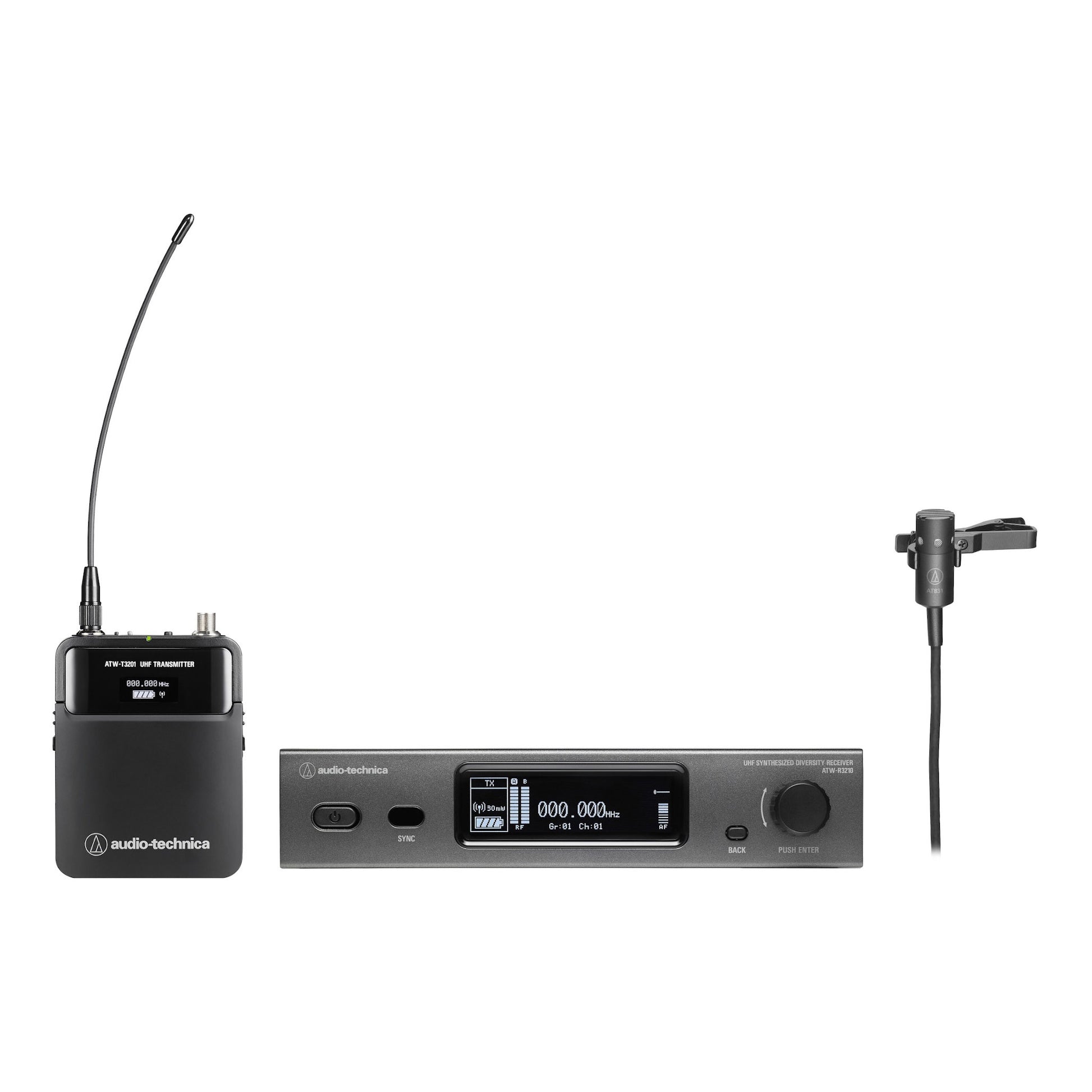Audio-Technica ATW-3211N831 Network-Enabled Lavalier System
