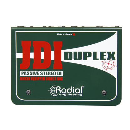 Radial Duplex Premium Stereo Passive DI Box