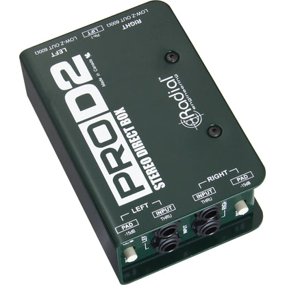 Radial ProD2 Stereo Passive Direct Box