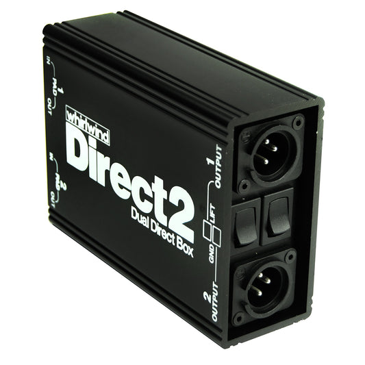 Whirlwind DIRECT2 Two-Channel Passive Direct Box