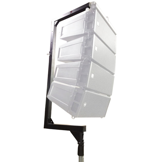 ProX XT-LA567 Telescopic C-Shape Bar Support Mount for Line Array