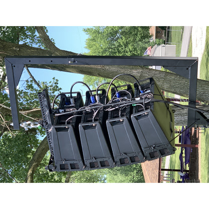 ProX XT-LA567 Telescopic C-Shape Bar Support Mount for Line Array