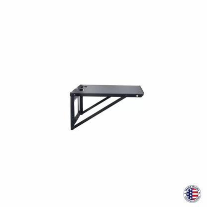 Lowell FS Series Hinged Wall Shelf Steel Flat-Pack Mount | 16"D
