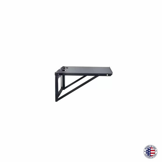Lowell FS Series Hinged Wall Shelf Steel Flat-Pack Mount | 16"D