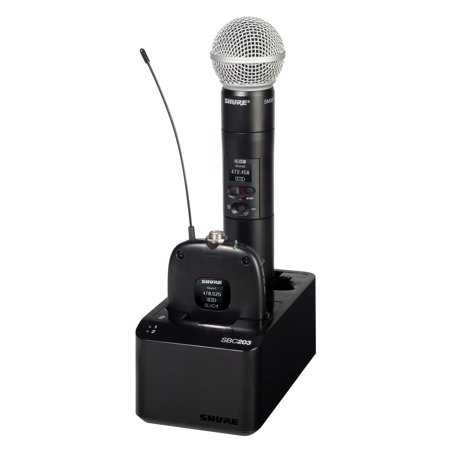 Shure SBC203 Dual Docking Recharging Station