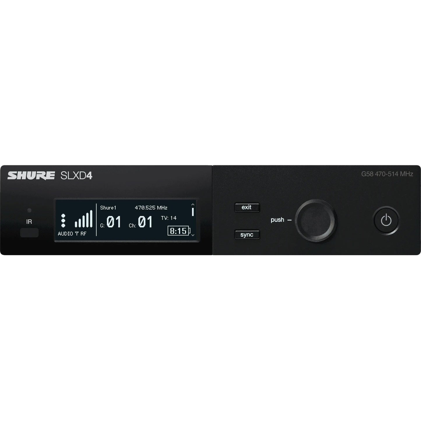Shure SLXD14/153T Wireless Headworn Microphone System | Frequency: G58 (470-514 MHz)