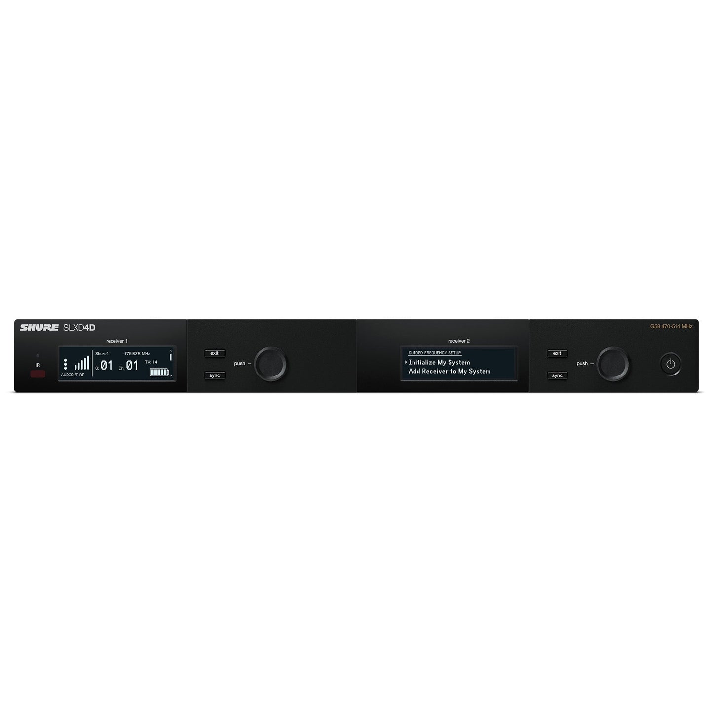 Shure SLXD14D Dual Wireless Bodypack System