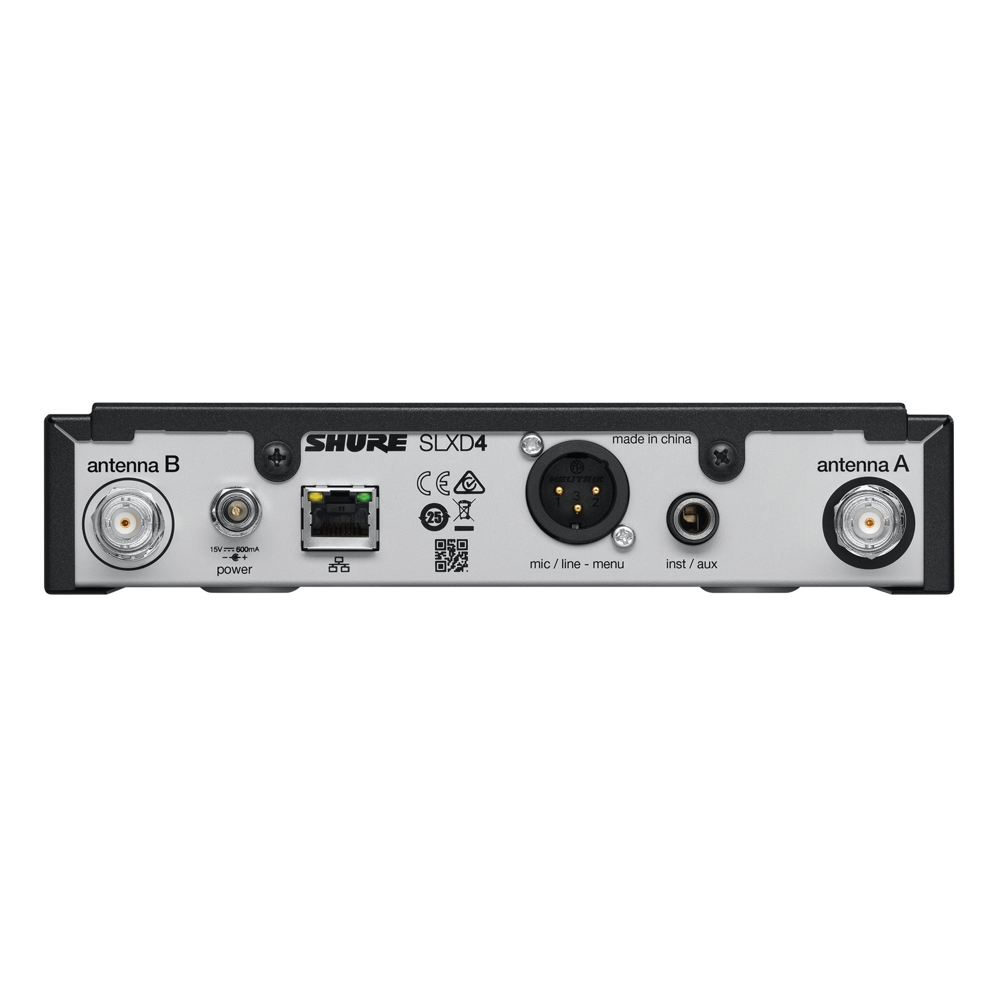 Shure SLXD24/SM58 Wireless Handheld Microphone System | Frequency