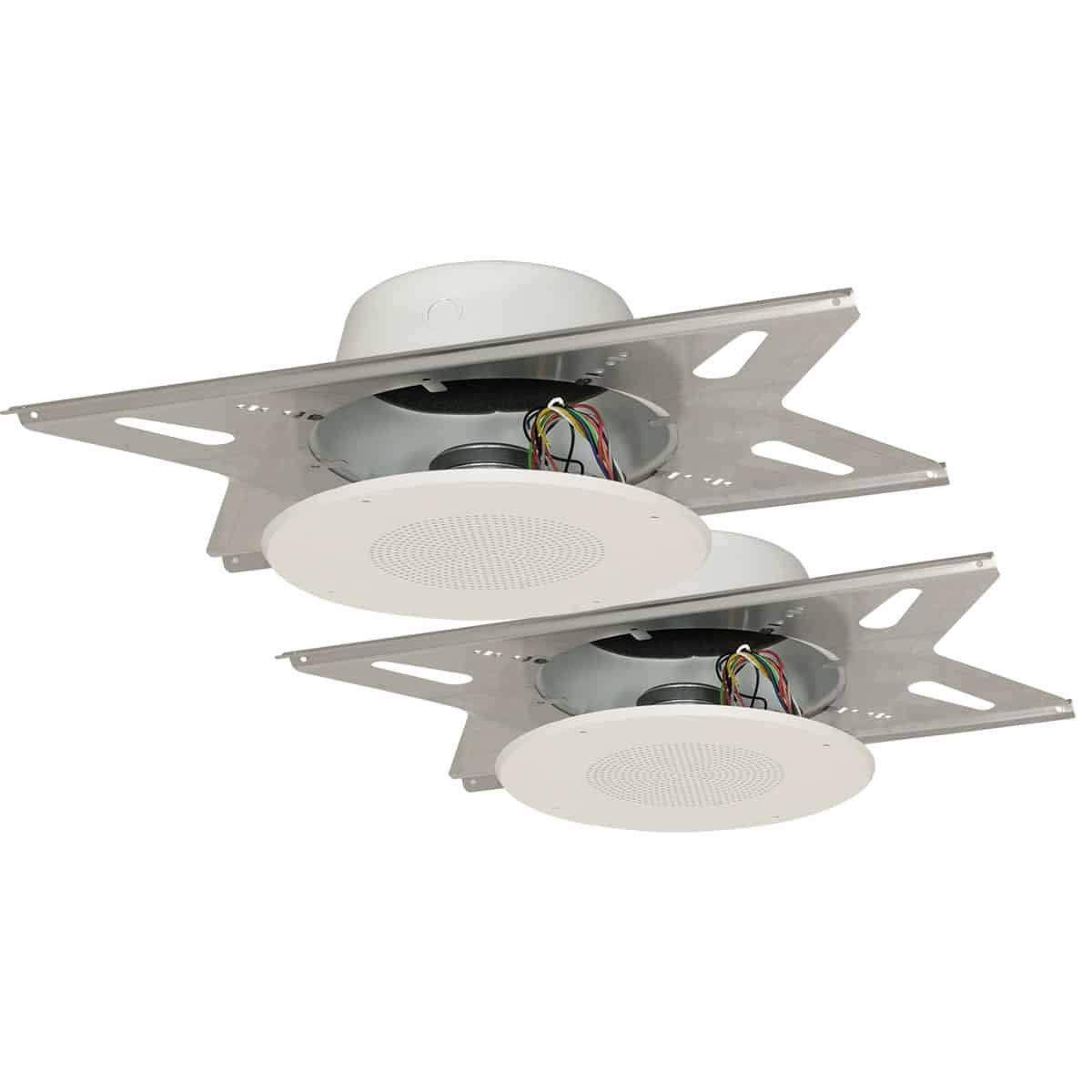 Lowell RPAK-810-72 8" Dual Cone Ceiling Speaker Kit With Enclosure
