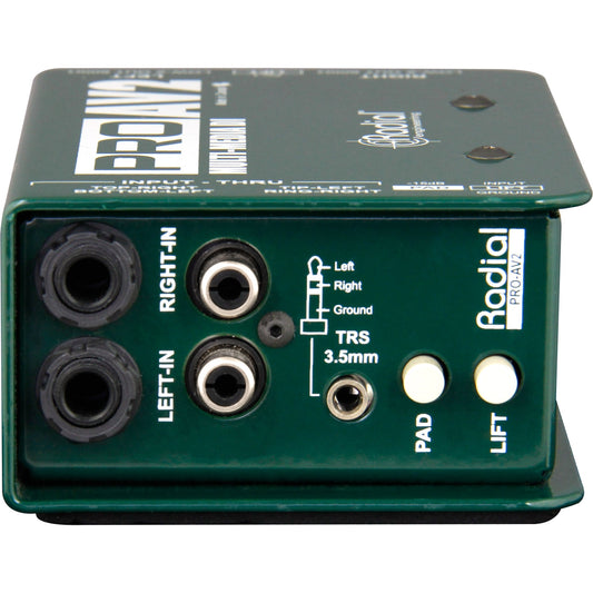 Radial PROAV2 Stereo Passive Multimedia Direct Box