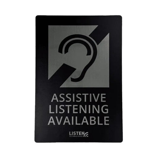 Listen Technologies LA-304 Assistive Listening Signage Kit