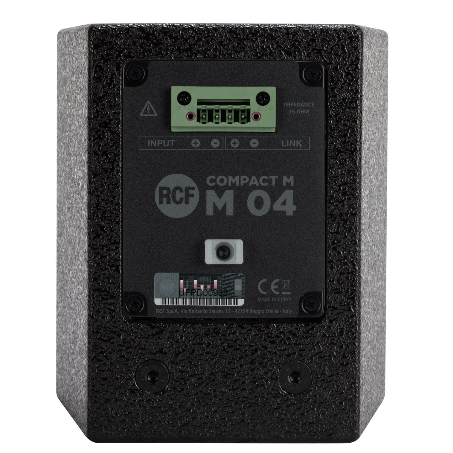 RCF COMPACT M 04 4-Inch Compact Surface Mount Speaker | Color: Black