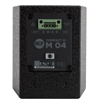 RCF COMPACT M 04 4-Inch Compact Surface Mount Speaker | Color: Black
