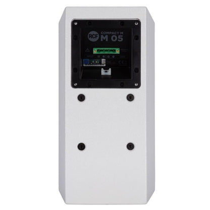 RCF COMPACT M 05 5-Inch Compact Surface Mount Speaker back, white