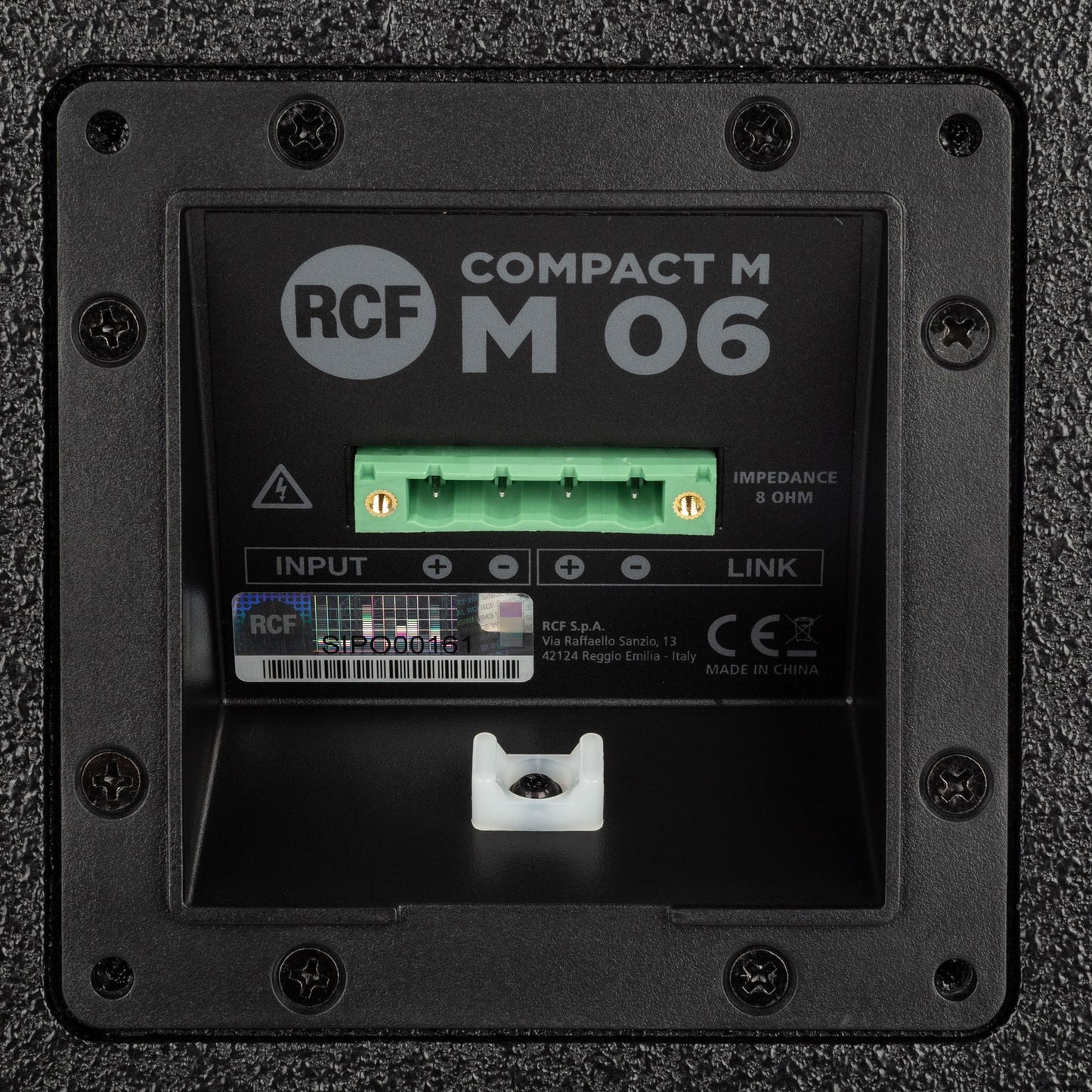 RCF COMPACT M 06 6-Inch Compact Surface Mount Speaker | Color: Black