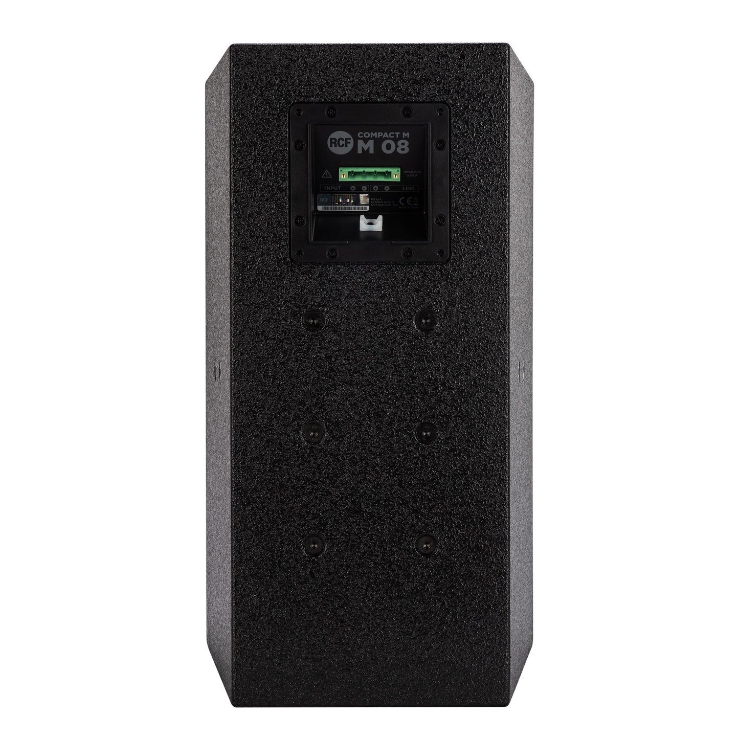 RCF COMPACT M 08 8-Inch Compact Surface Mount Speaker | Color: Black