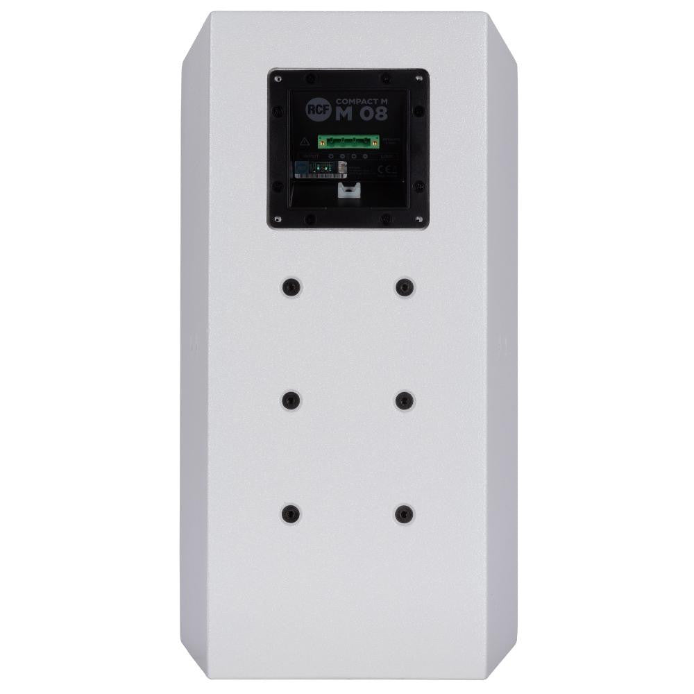 RCF COMPACT M 08 8-Inch Compact Surface Mount Speaker back, white