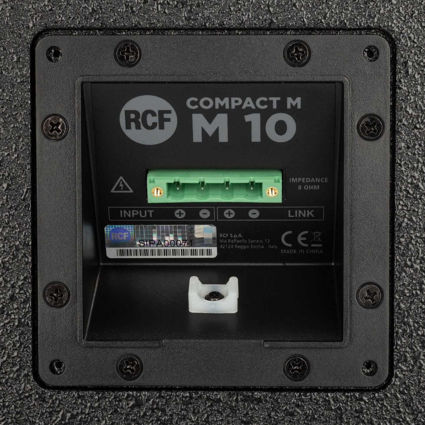 RCF COMPACT M 10 10-Inch Compact Surface Mount Speaker | Color: Black