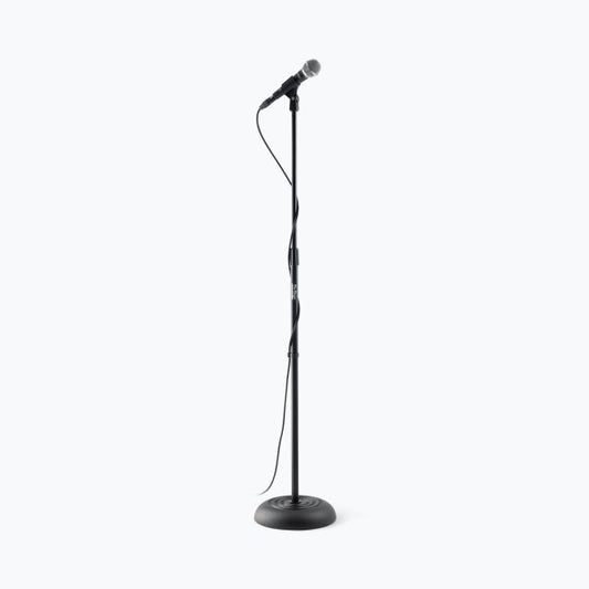On-Stage MS7201 Round Base Mic Stand | Color: Black