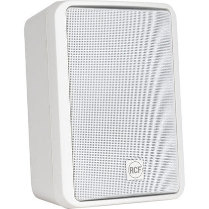 RCF Two-Way Bass Reflex Speaker Passive 4" Install Speaker Pair | With Transformer | White