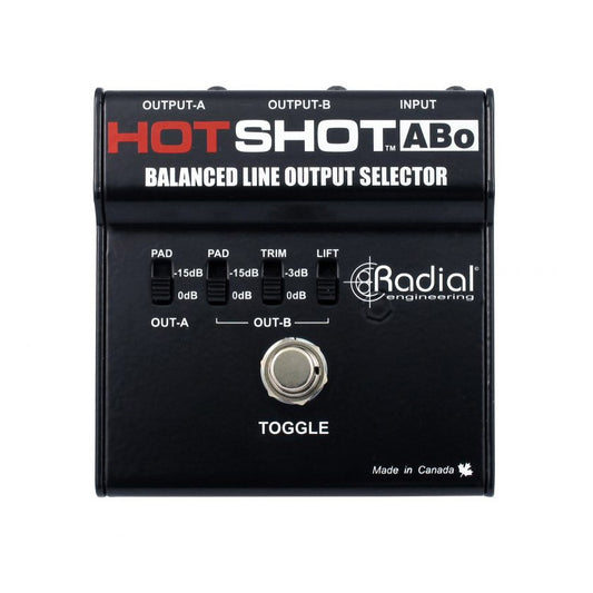 Radial HotShot ABo Line Output Selector top