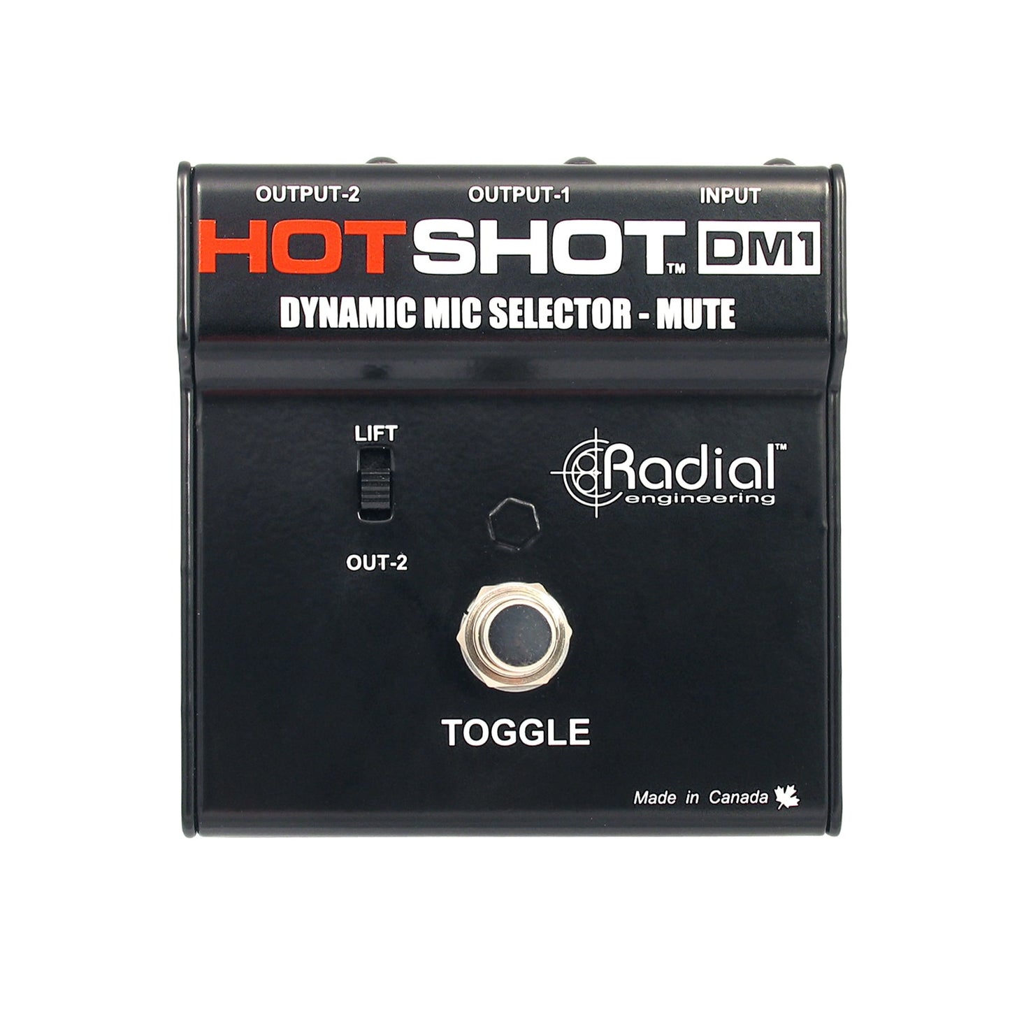 Radial HotShot DM1 Dynamic Microphone Switcher