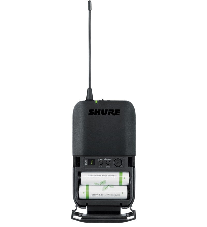 Shure BLX14 Wireless Guitar System | Frequency: H11 (572-596 MHz)