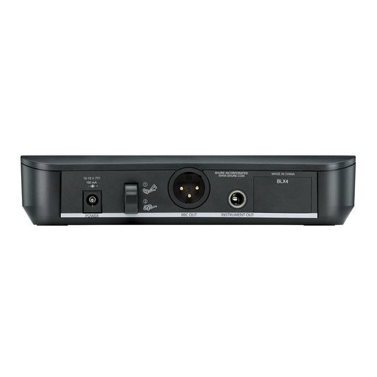 Shure BLX4 Wireless Receiver | Frequency: H11 (572-596 MHz)