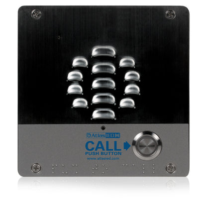 AtlasIED IPS-VOI Vandal-Proof VoIP Outdoor Intercom Station