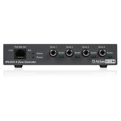 AtlasIED IPS-ZC4 SIP-to-Analog Four Zone PoE Paging Gateway