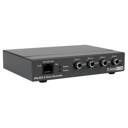 AtlasIED IPS-ZC4 SIP-to-Analog Four Zone PoE Paging Gateway