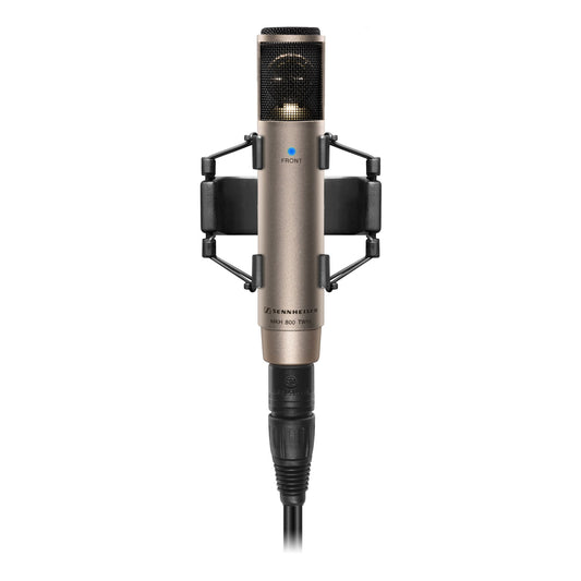 Sennheiser MKH 800 TWIN Variable Polar Pattern Studio Condenser Microphone in Nickel