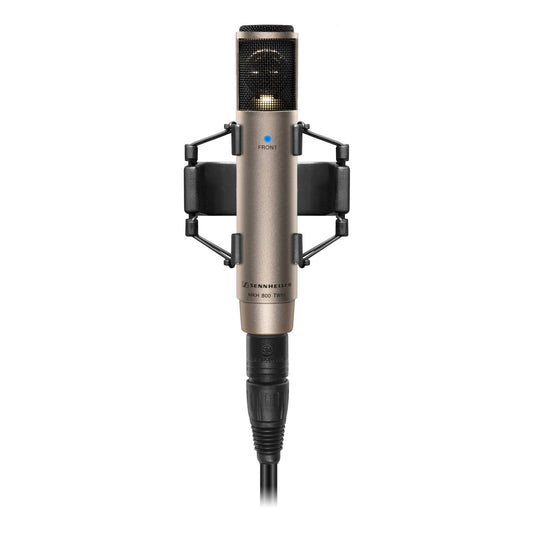 Sennheiser MKH 800 TWIN Variable Polar Pattern Studio Condenser Microphone in Nickel