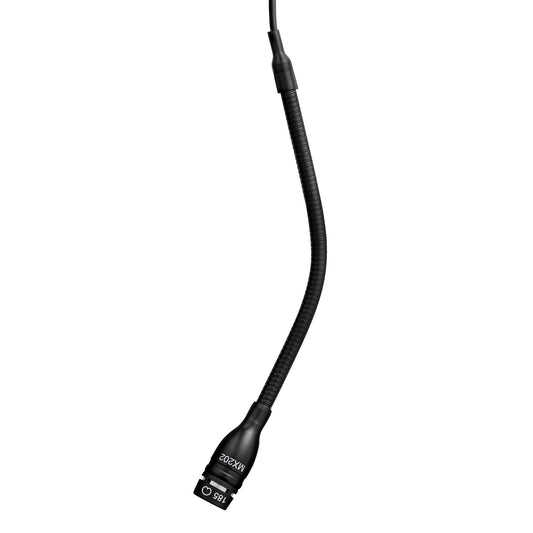 Shure MX202 Microflex Condenser Overhead Microphone | Model: MX202WP-A/N