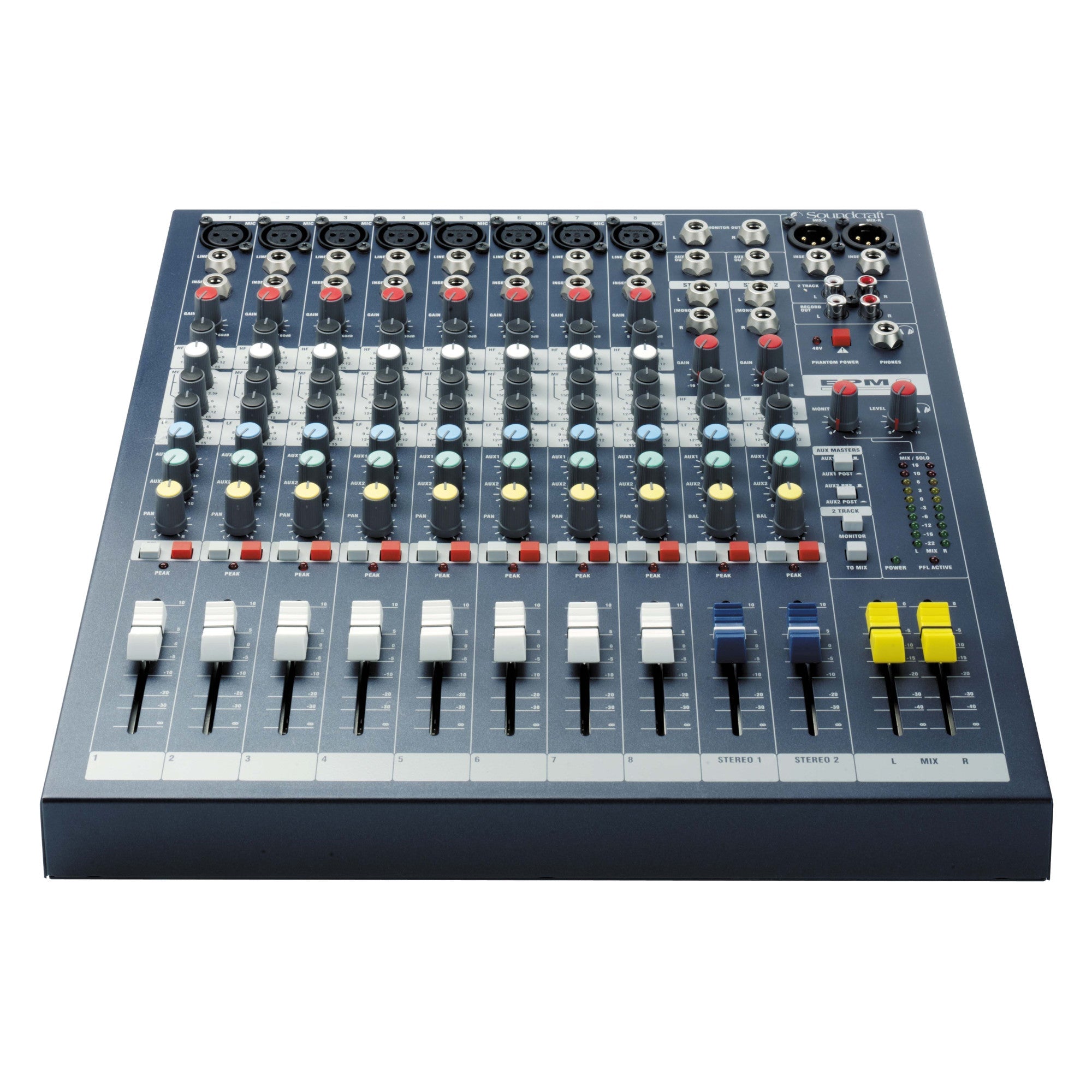 Soundcraft EPM8 8+2 Channel Analog Mixer – SoundPro