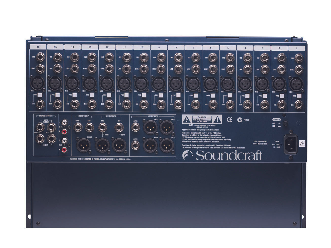 Soundcraft GB2R 16-Channel Mixer | Soundcraft – SoundPro
