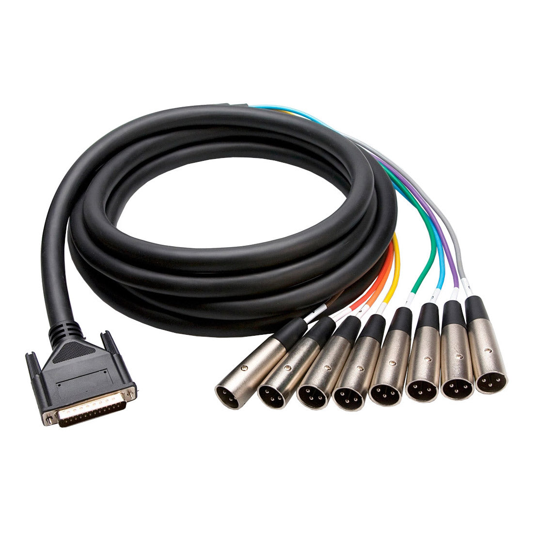 Hosa DB25 to XLR3M Balanced Snake